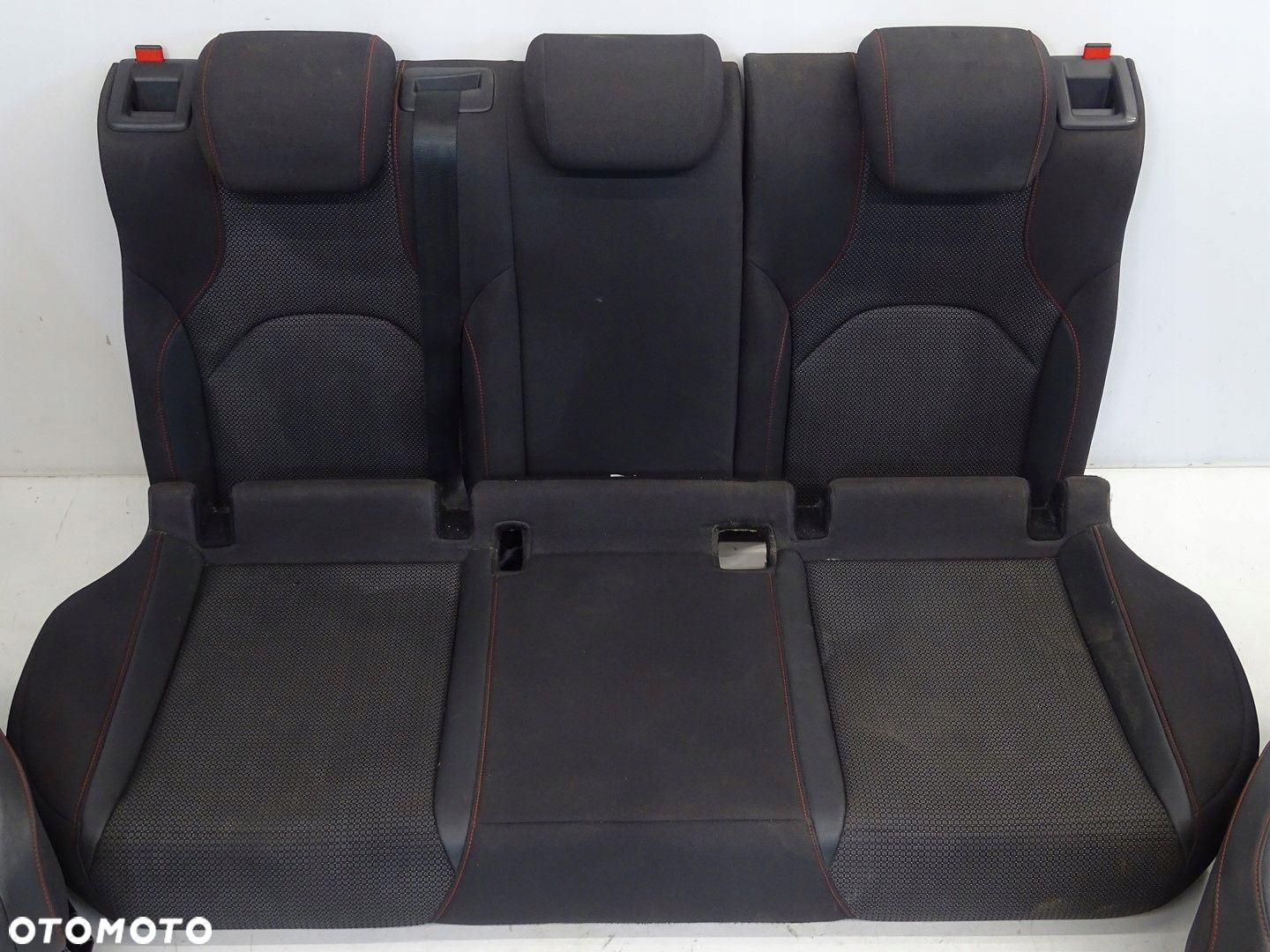 KPL FOTELE KANAPA TAPICERKA PÓŁSKÓRA  BOCZKI SEAT LEON III 5F 5 DRZWI FR - 7