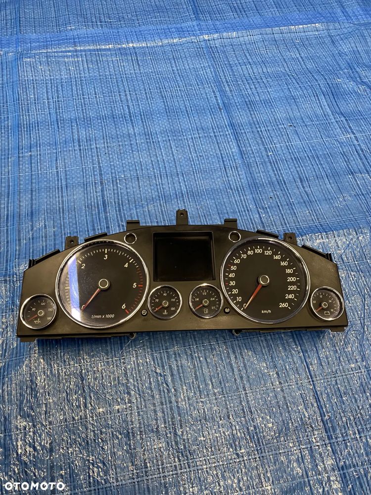 LICZNIK LICZNIKI ZEGARY PRĘDKOŚCIOMIERZ EUROPA TOUAREG 7L 3.0TDI AUTOMAT 6033EC2144 - 2