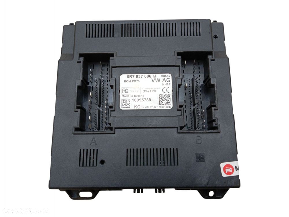 MODUŁ KOMFORTU BCM SKODA FABIA II LIFT ROOMSTER IBIZA IV 6R7937086M - 1