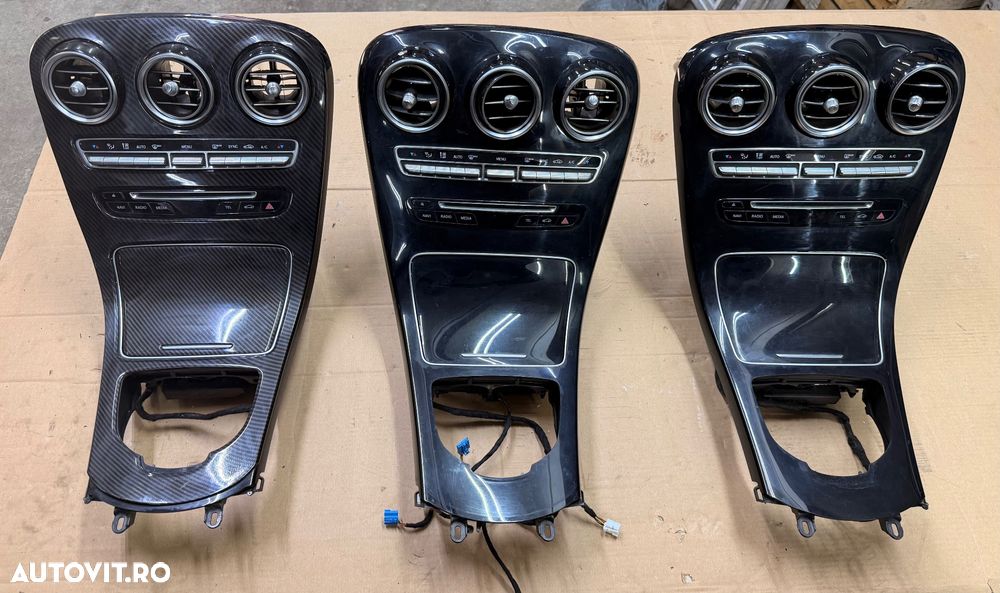 Panou clima central cu comenzi navigatie MERCEDES C-class W205, GLC X253, GLC Coupe C253 an 2014-2021 - 1