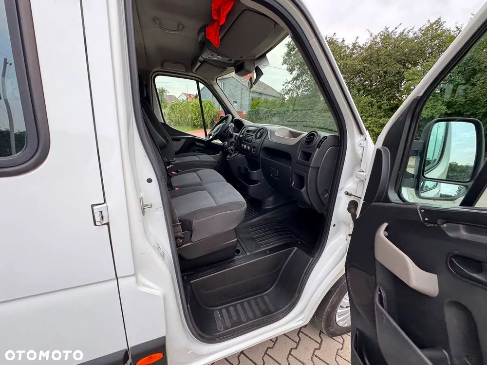 Renault MASTER L3 Klima Elektryka Doka 7os. Hak Brygadówka Serwis - 11