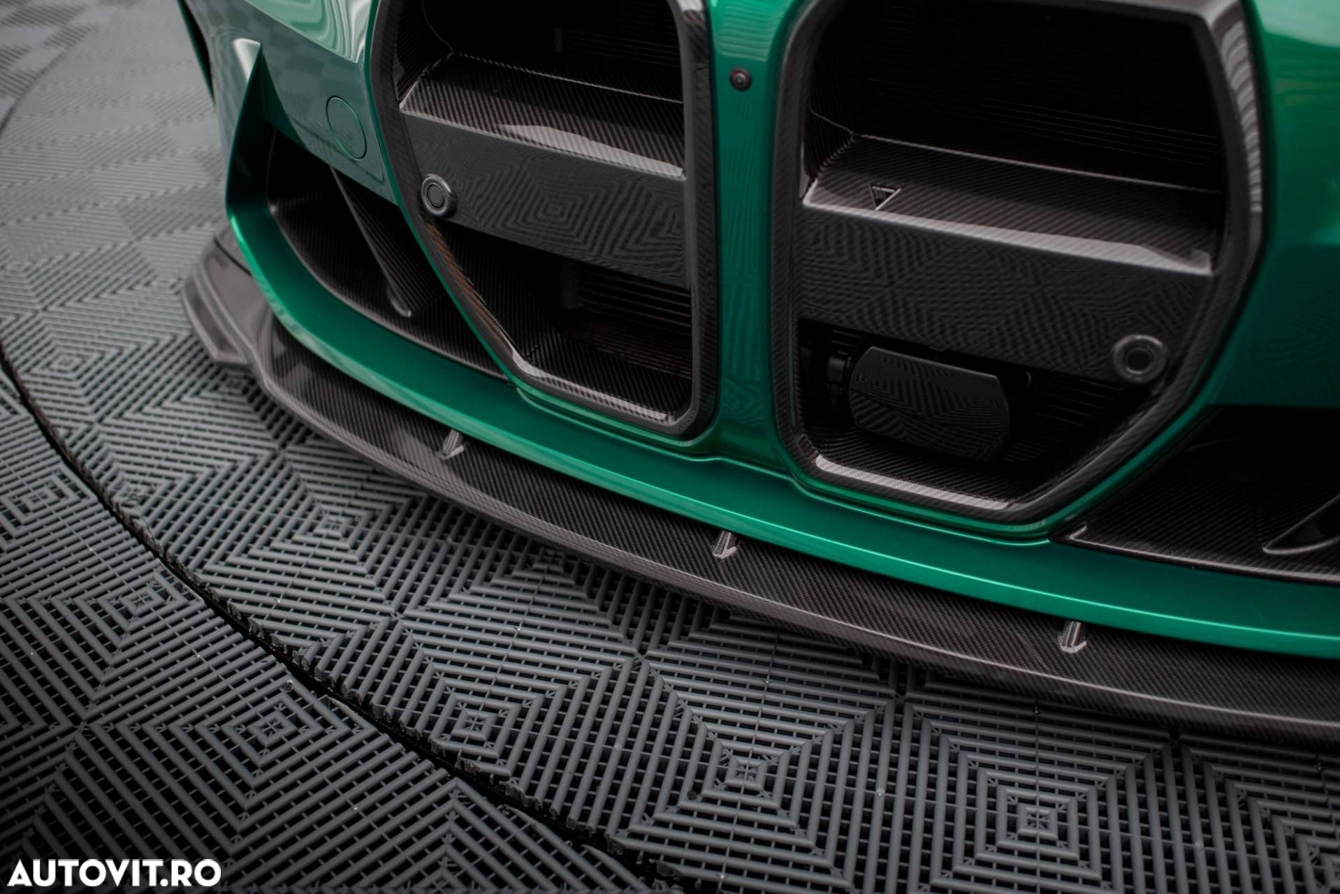 Pachet Exterior Prelungiri compatibil cu BMW M3 G80 Sedan Maxton Design Carbon - 4