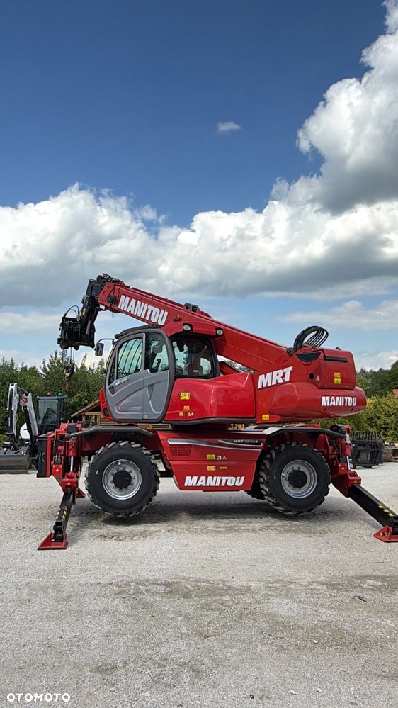 Manitou Ładowarka teleskopowa MANITOU ROTO Mrt 2540 + Privilage 360° obrotowa 2150 2550 bez Dpf i Adblue  PILOT sterowania Kosz Widły manitka silnik Mercedes  Wciagarka  1 właściciel KLIMA serwisowana Merlo - 13