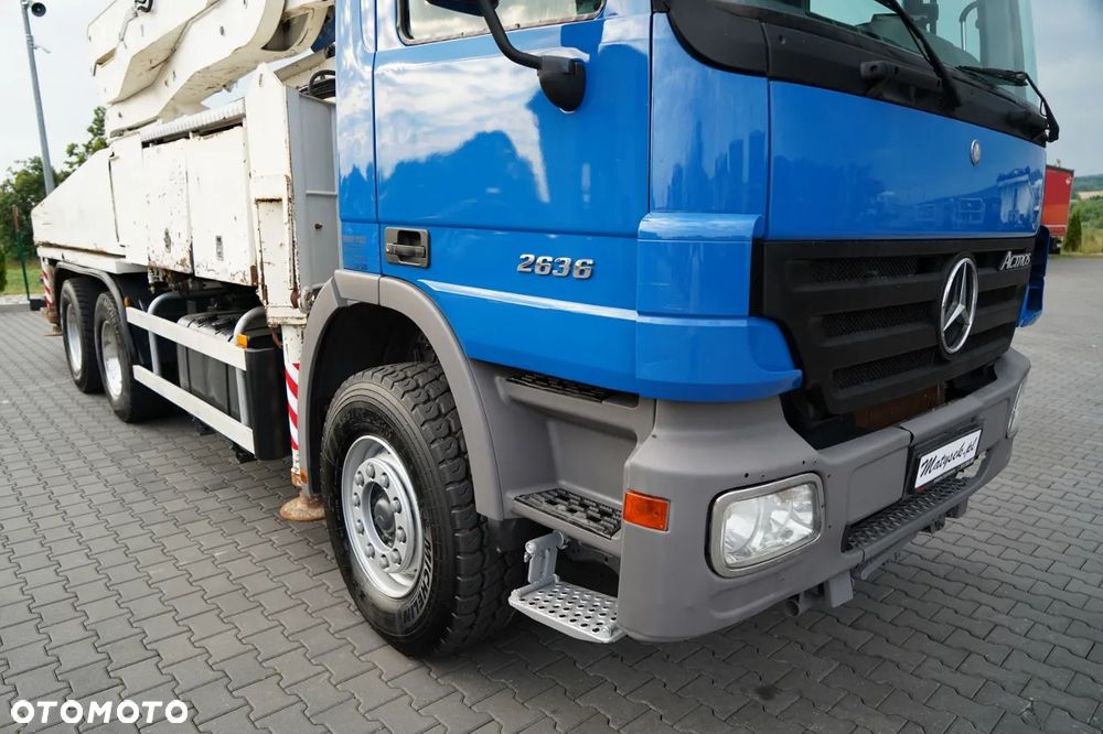 Mercedes-Benz ACTROS 2636 / POMPA SERMAC 5Z37 / 37  METRÓW / STEROWANIE RADIOWE / EPS + SPRZĘGŁO - 7