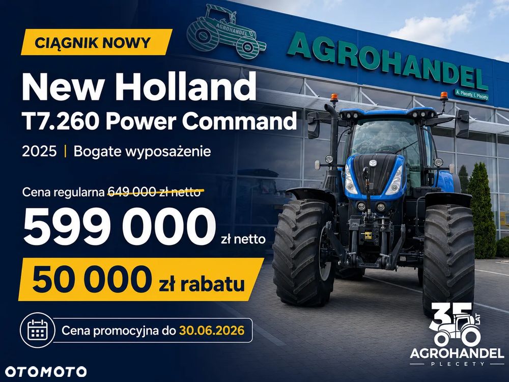 New Holland T7.260 POWER COMMAND NEW GEN - 1