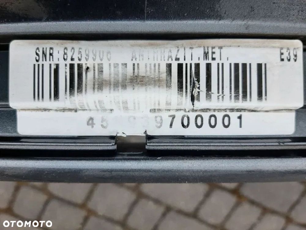BMW 5 E39 96-99 ZDERZAK PRZÓD PRZEDNI ORYG BMW 8159344 WYSYŁKA 24H - 9