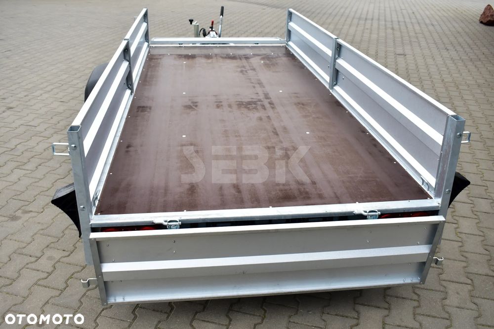 Wiola Mocna przyczepa lekka hamowana SILEZIA KOMFORT MAX 302 x 152 cm. DMC. 750 kg. DOSTAWA!! - 6