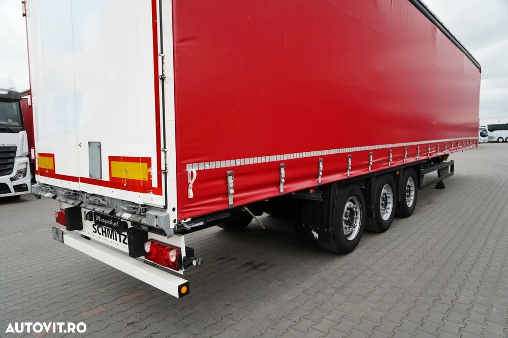 Schmitz Cargobull CORTINĂ / JOLODA / REMORCA RODA / VARIOS / 385/55 R22.5 / ACOPERIȘ CULISANT - 13