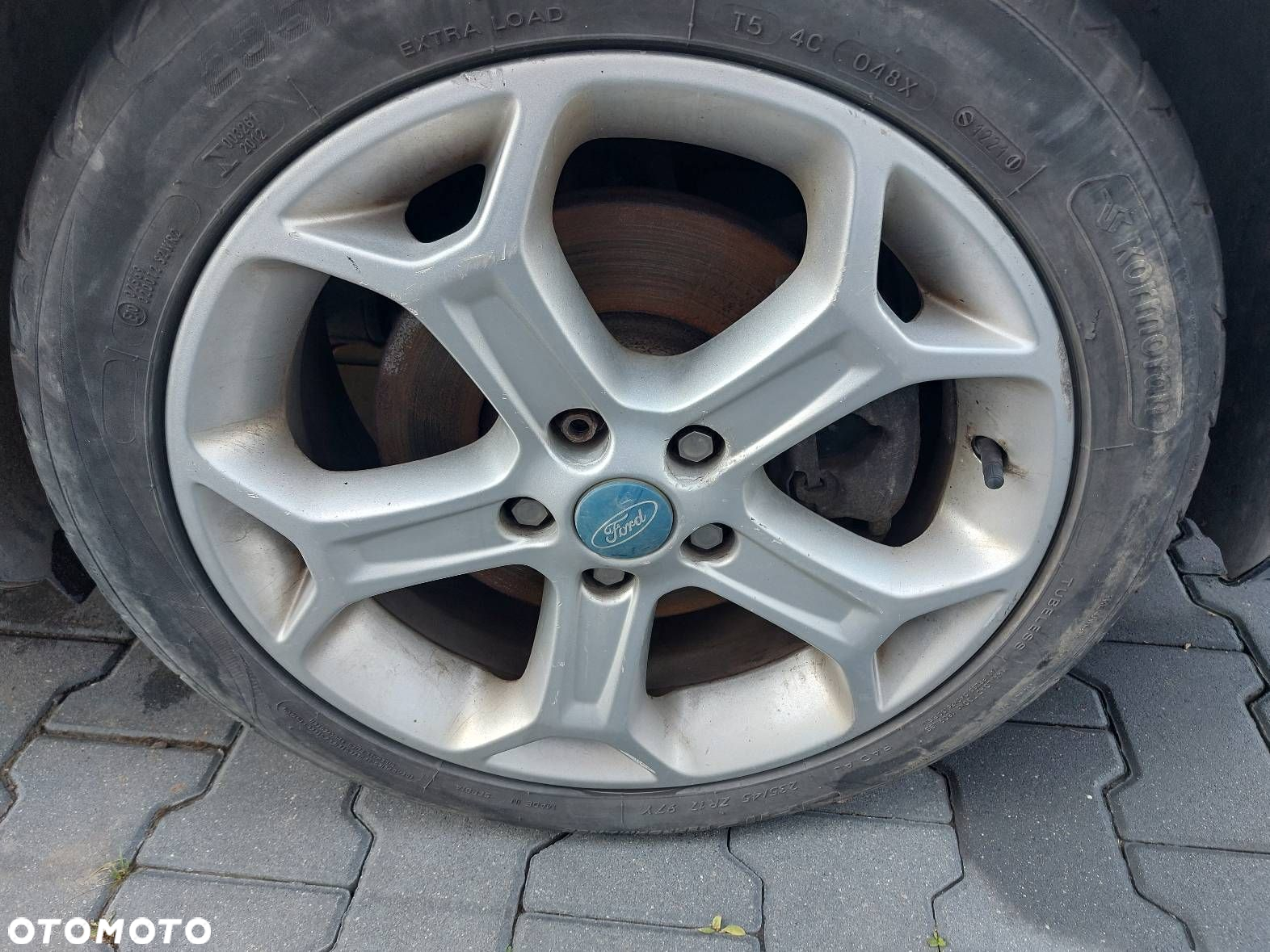 FELGI ALUMINIOWE KOMPLET 4SZT FORD 5X108 7,5X17 ET 55  FI 63,4 - 2
