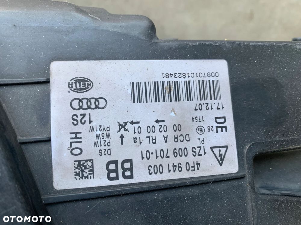 lampa przód lewa ksenon xenon skrętna A6 C6 - 3