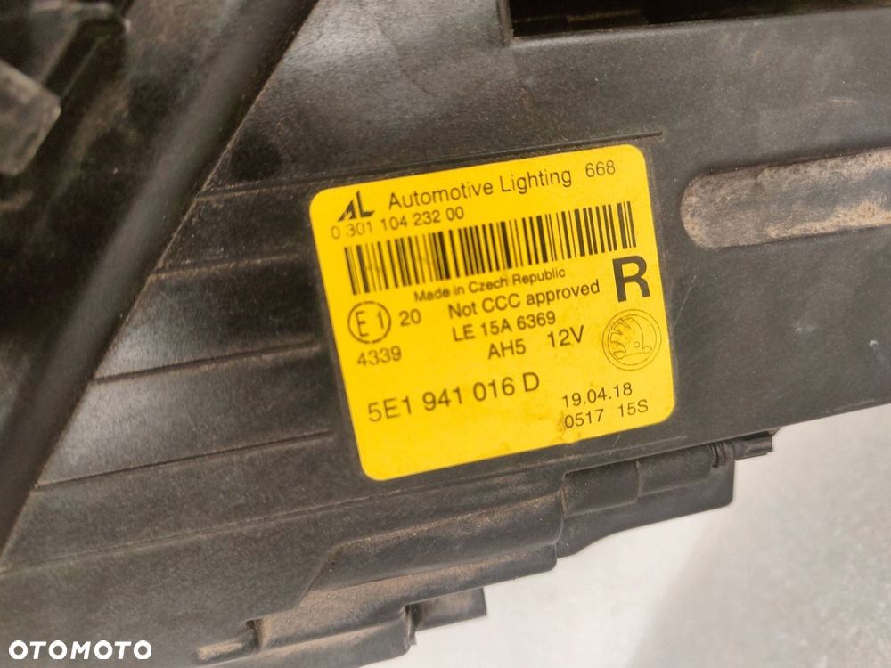 Skoda Octavia III LIFT FULL LED Przód strona prawa 5E1941016D - 3