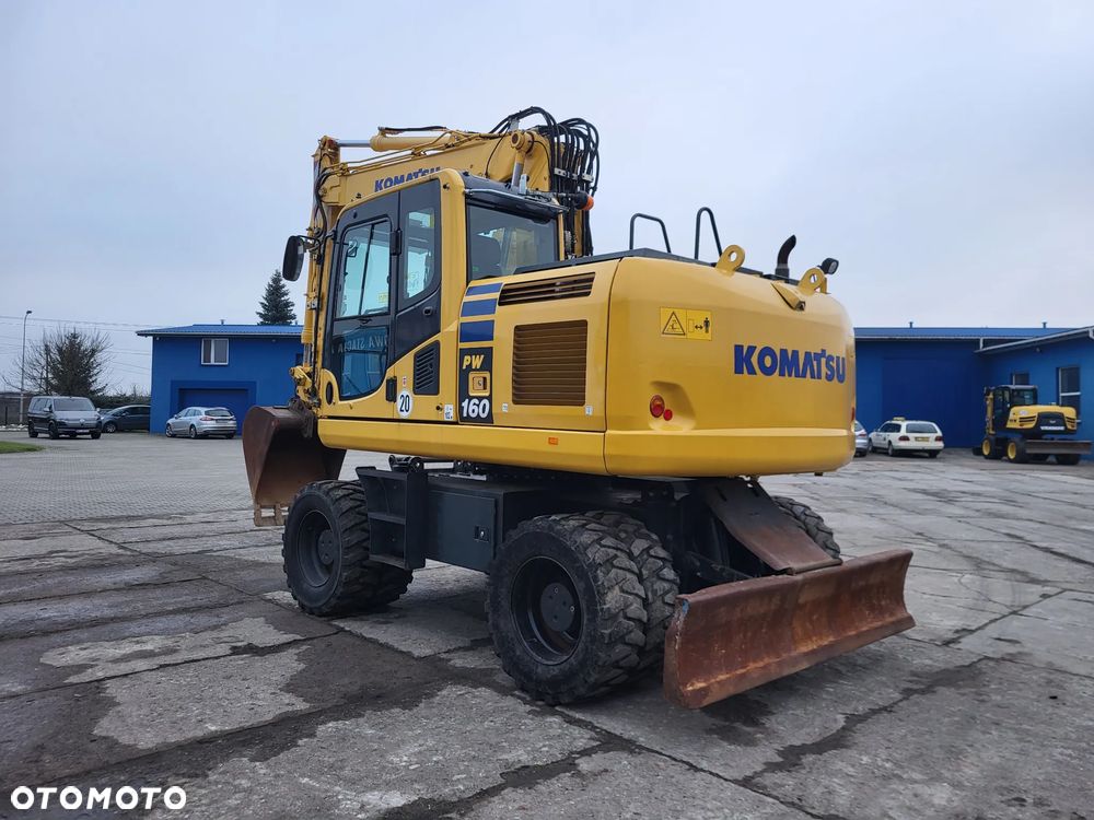 Komatsu PW 160 -10 spr z Niemiec - 8