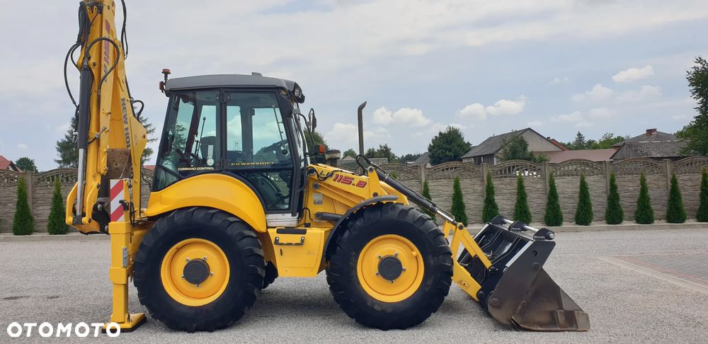 New Holland LB115B rok 2006 łyżka skarpowa hydr. + do kopania na dżojstikach - 7