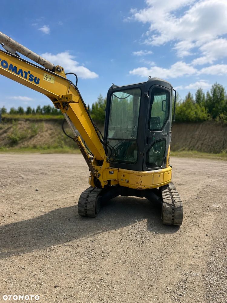Komatsu Minikoparka Gąsienicowa KOMATSU PC35 PC35MR-2 Waga 3,9 Tony Osprzęt - 2