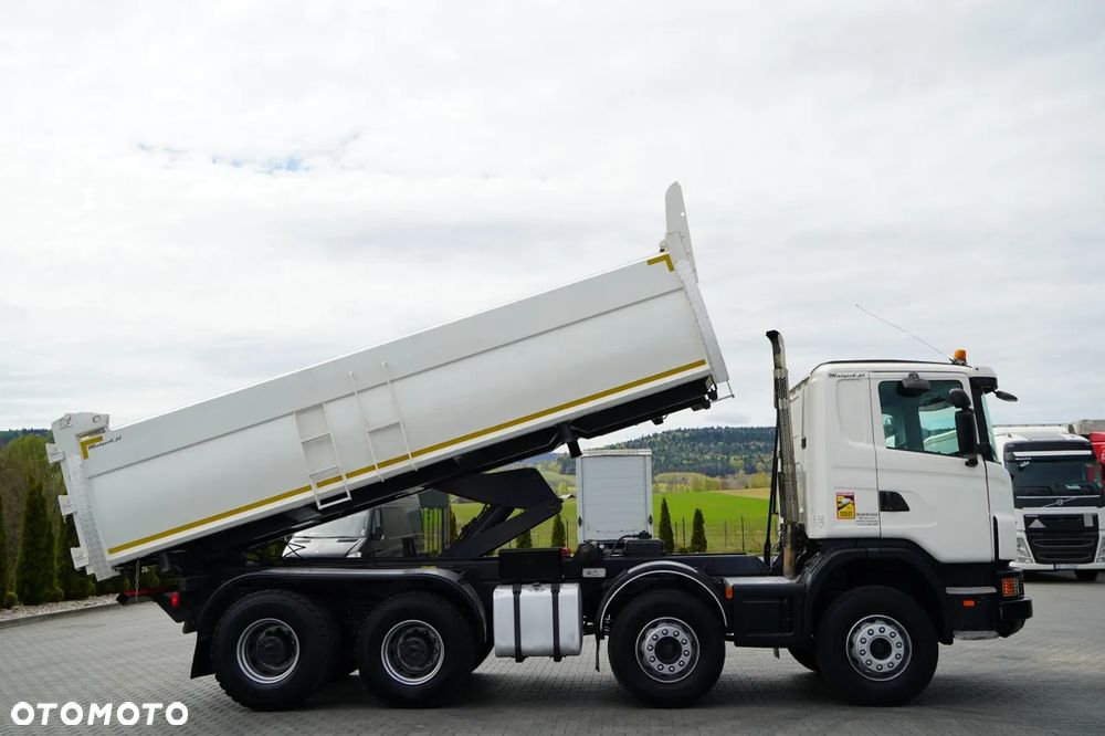 Scania G 480 / 8x4 / WYWROTKA / HYDROBURTA / BORDMATIC / MANUAL - 7