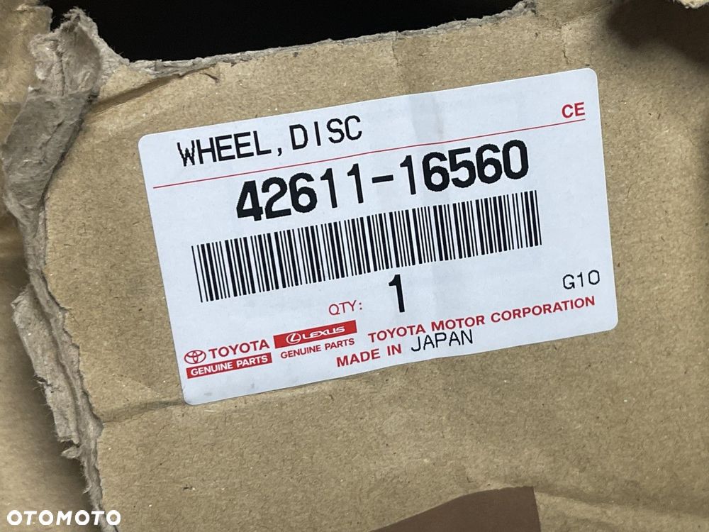 NOWA FELGA ALUMINIOWA ALUFELGA TOYOTA COROLLA CROSS 7.0x  18 ET40 5x114.3 42611-16560 - 10