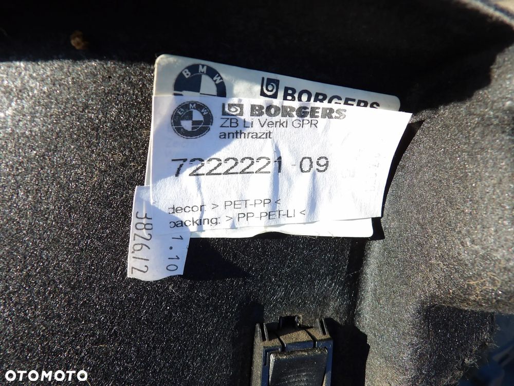 BMW - F25,X3 - BOCZEK BAGAŻNIKA - TAPICEROWANY - PRAWY/LEWY - CENA ZA 1 SZT - 7222222  7222221 - 3