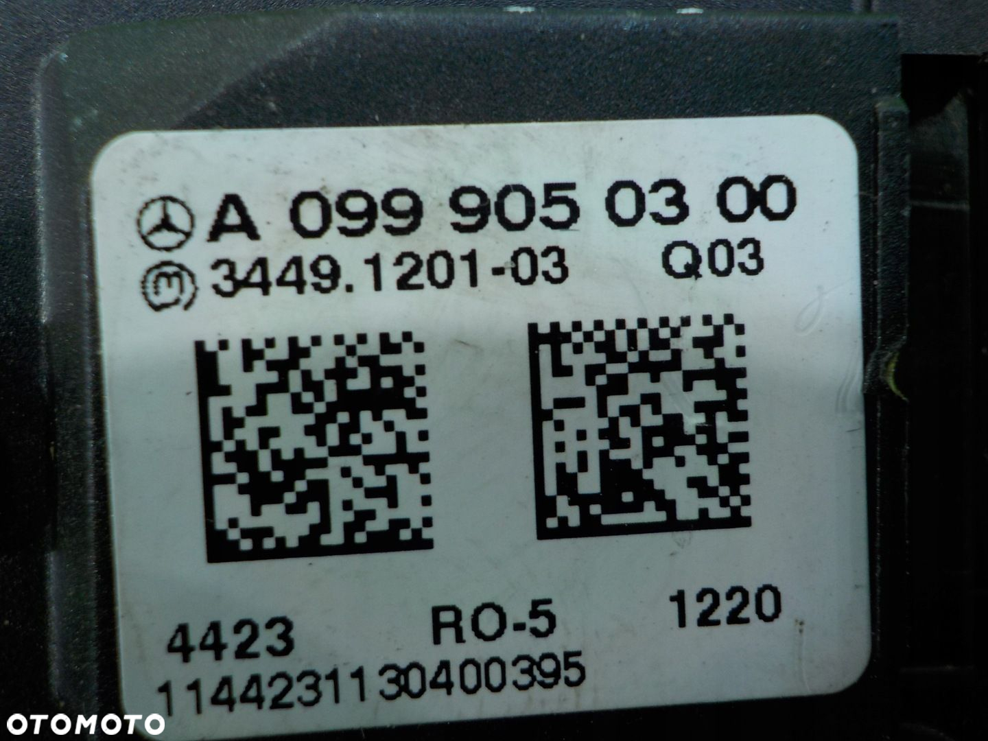 MERCEDES C W205 15r SEDAN 4D przelacznik kierownicy A0999050300 - 3