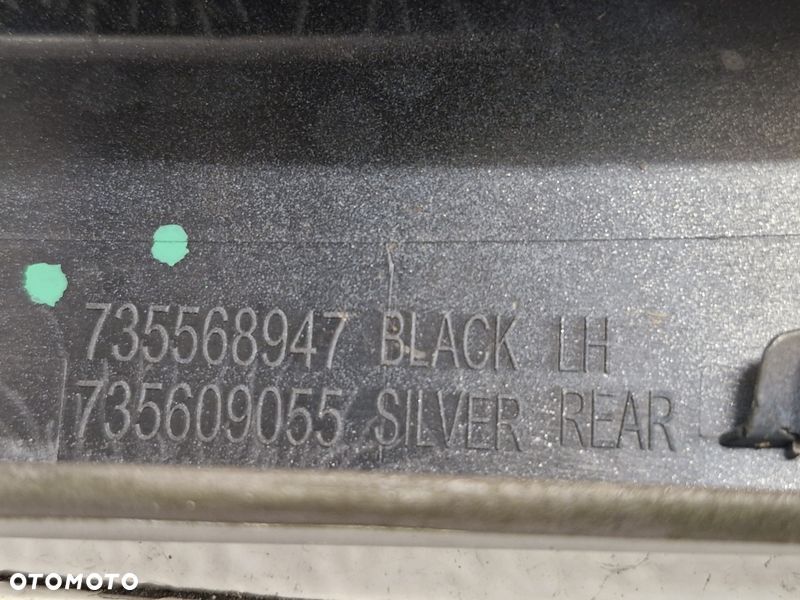 FIAT 500X ZAŚLEPKA RELINGU LEWY TYŁ 735609055 - 6