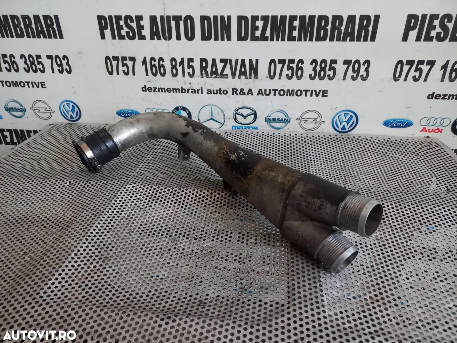 Conducta Intercooler Audi Q7 Vw Touareg 3.0 Tdi Cod 7LC Dezmembrez Audi Q7 3.0 Tdi Motor BUG Automa - 4
