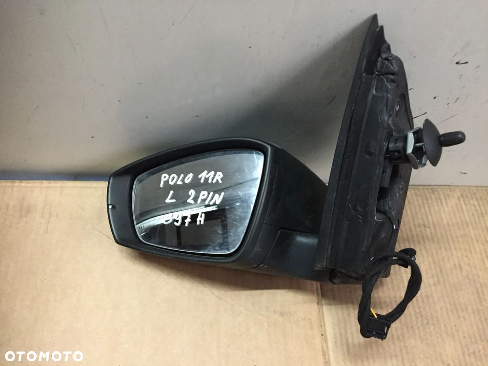 VW POLO 11R LUSTERKO LEWE MANUALNE 2 PIN - 2
