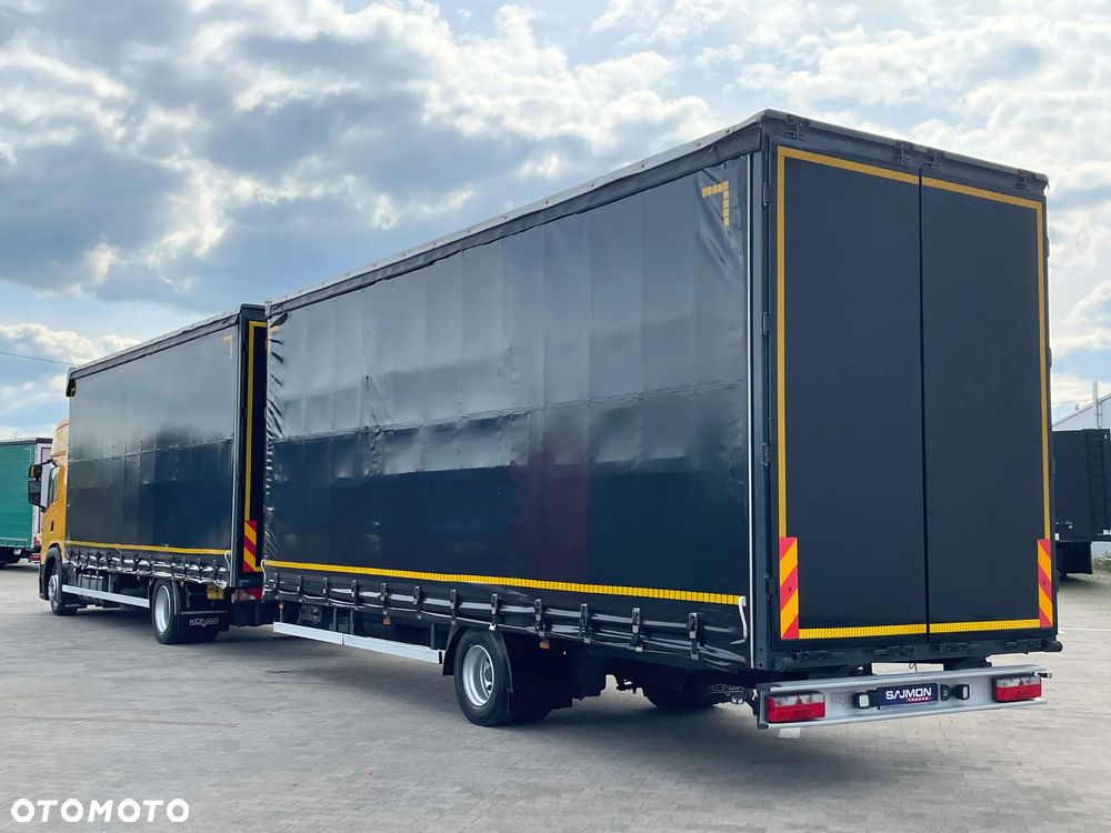 Scania G280 / ZESTAW TANDEM 120 M3 / PRZEJAZDOWY / 7,75 M + 7,75 M / SALON PL - 5