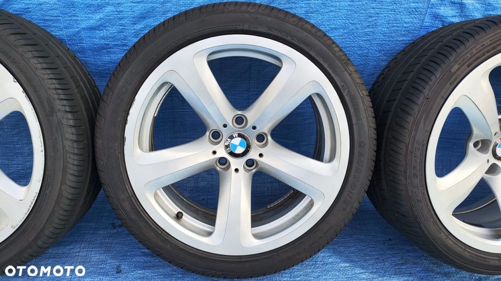 KOŁA FELGI ALUFELGI STYLING 249 5x120 8.5J 9J 19 ET14 ORYGINALNE 6777353 6777354 OPONY 245/40R19 275/35R19 BMW E63 E64 LCI LIFT - 5
