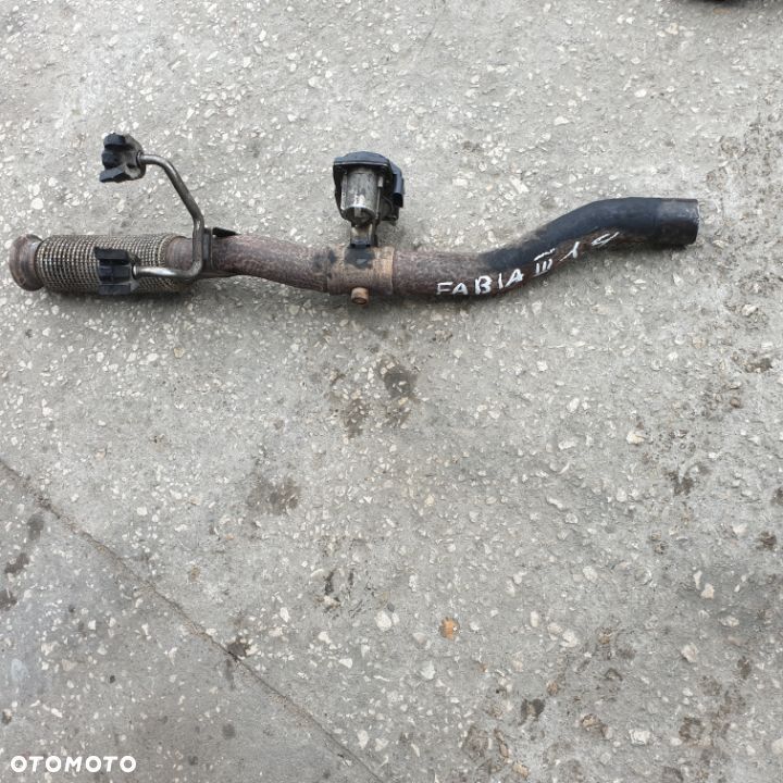 VW SEAT AUDI SKODA FABIA III 1.4 TDI RURA PRZEPUSTNICA WYDECHU SPALIN 5Q0253691H  15R - 1