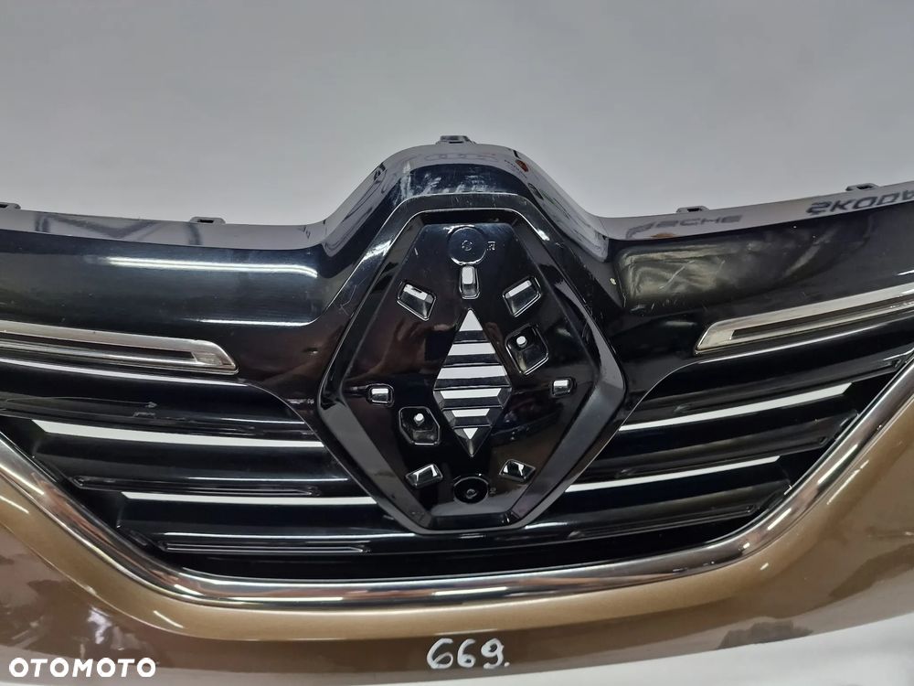 RENAULT MEGANE IV 16- ATRAPA / GRILL + ZDERZAK PRZEDNI PRZÓD NA SPRYSKI , NR 620225094R , NR AUKCJI NZ669 - 14