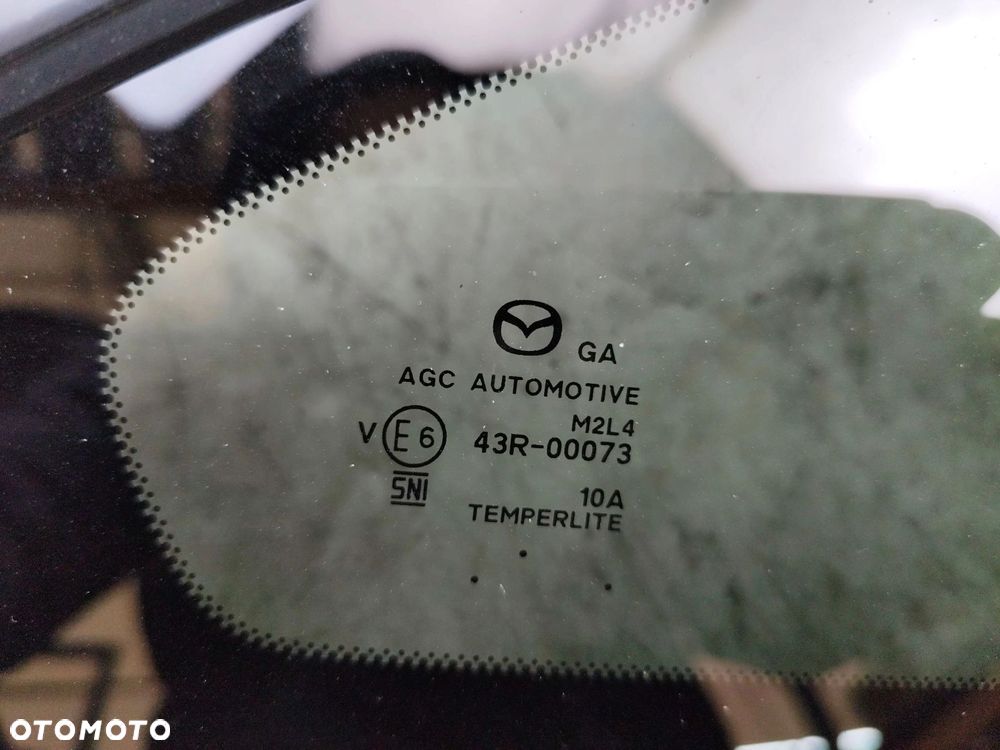 SZYBA KAROSERYJNA PRAWY TYŁ MAZDA MX-30 (2020-) 35.5 kWh 145KM - 4