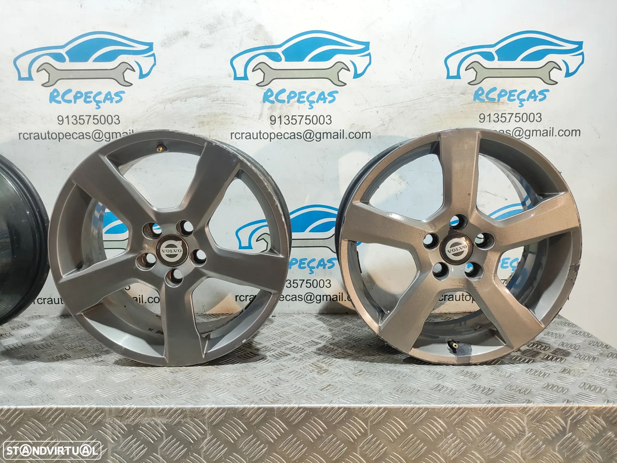 Conjunto Jantes 17 Originais Volvo C30 7J ET52,5 5x108 - 5