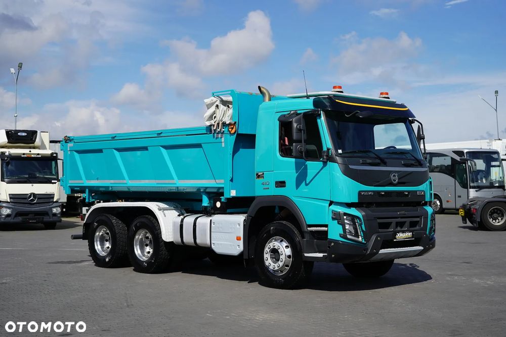 Volvo / FMX / 410 / E 6 / WYWROTKA / 6 X 4 / HYDROBURTA / OŚ PODNOSZONA - 10