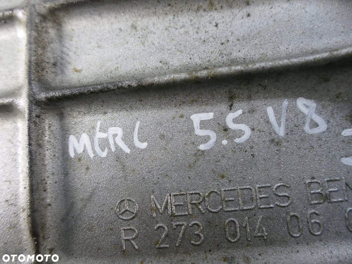 MERCEDES S W221 5.5 V8 MISKA OLEJOWA DUŻA MAŁA - 11