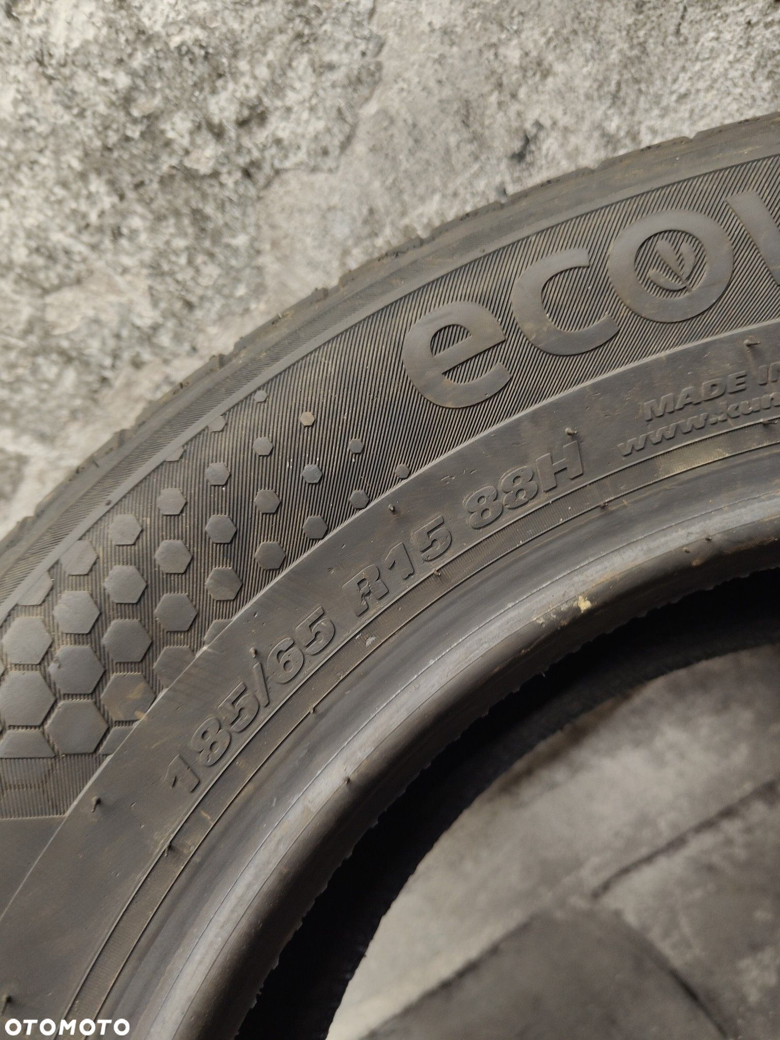 4X 185/65R15 88H Kumho Ecowing Es31 2024 Demo Letnie - 7