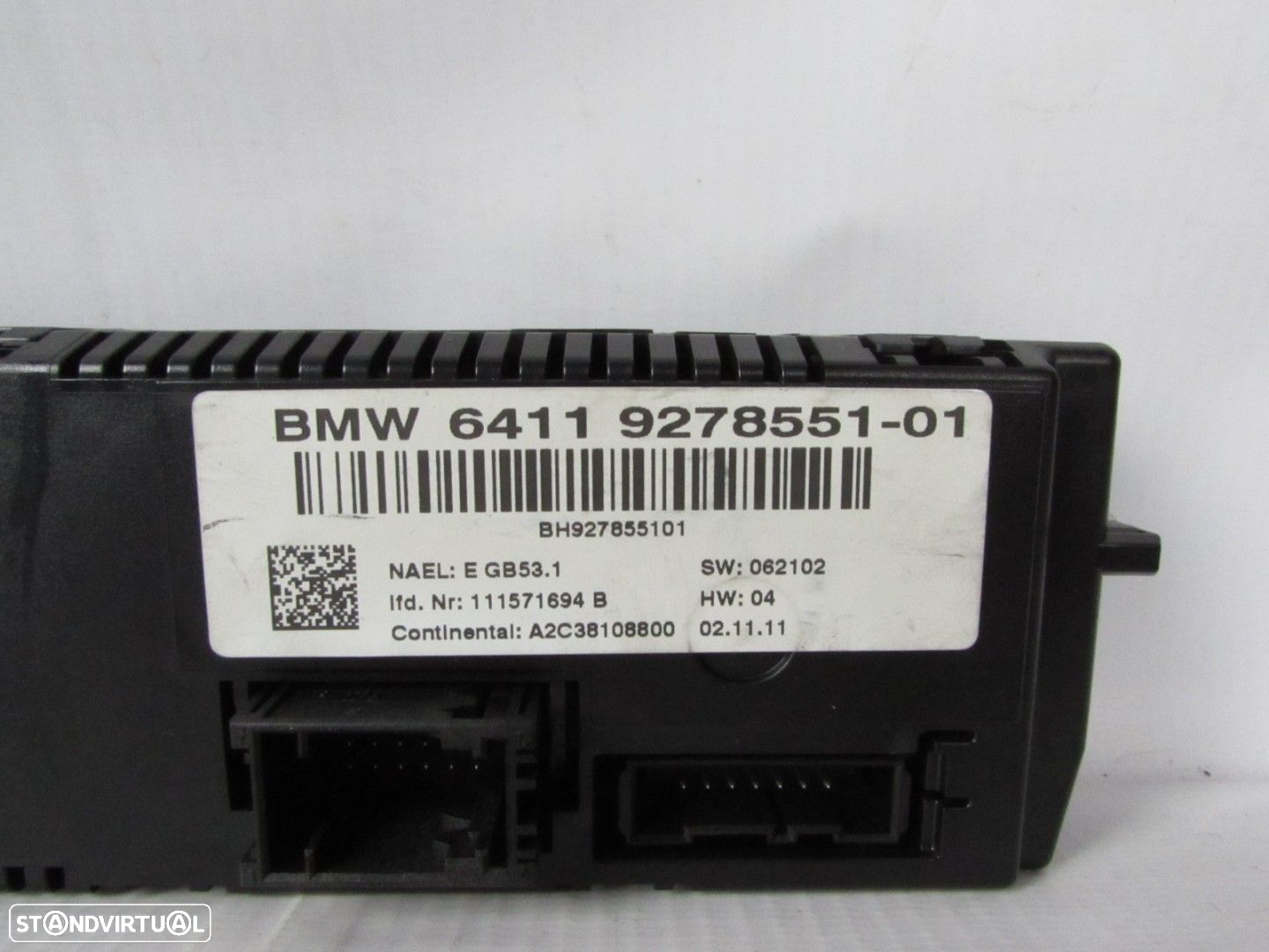 Painel AC / Ar Condicionado Automático Seminovo/ Original BMW 1 (E81)/BMW 3 (E90... - 3