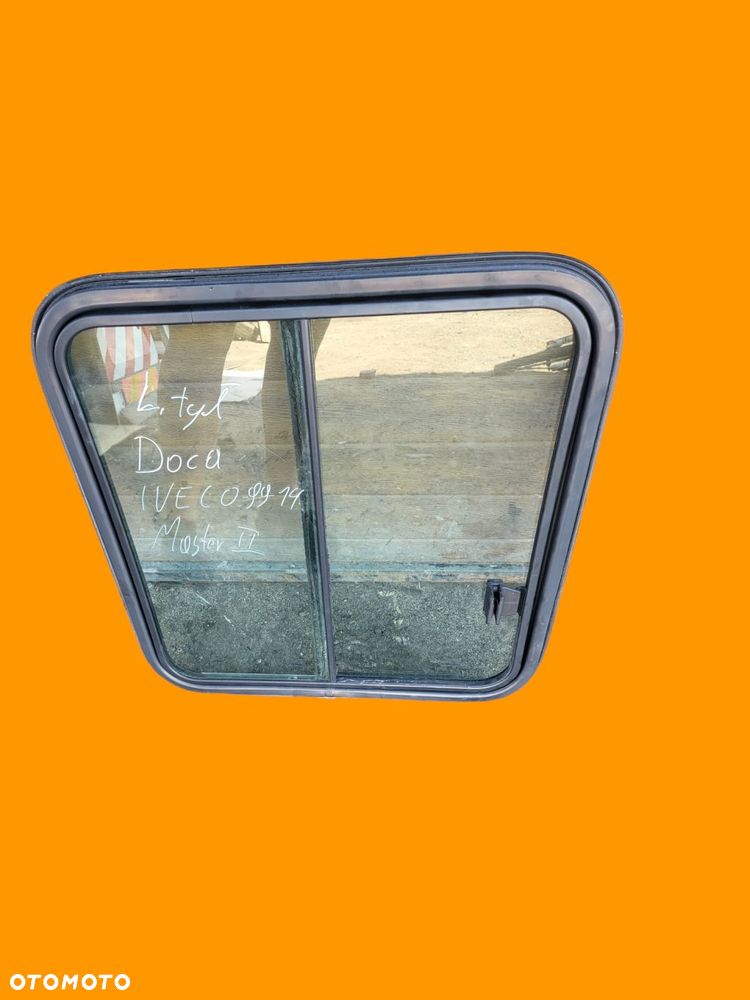 szyba tył doka dubel kabina iveco daily master ii iii iv movano a b nv400 - 2