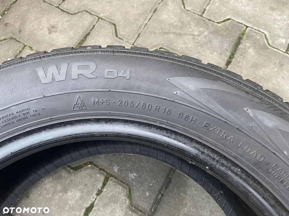 205/60R16 Nokian Opony Zimowe 4szt. 7mm - Montaż - 4