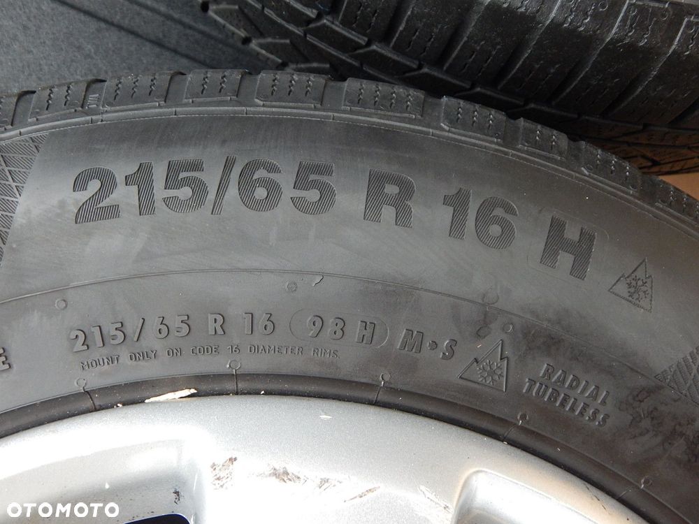 vw t5 koła alufelgi felgi opony r16 215/65 7h0601025a bieżnik 7.25 5.90 - 10