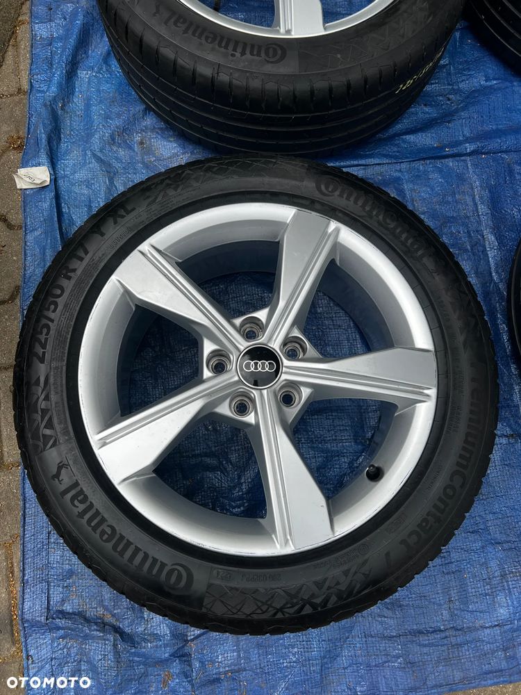 KOMPLET FELG FELGI  5X112 17 7,5J X17 ET 38 8W0601025 EH ALUFELGI 17 - 4