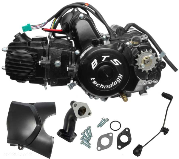 Nowy SILNIK 125cc 110cc Półautomat ATV Quad 3+1 WSTECZNY Moretti BTS