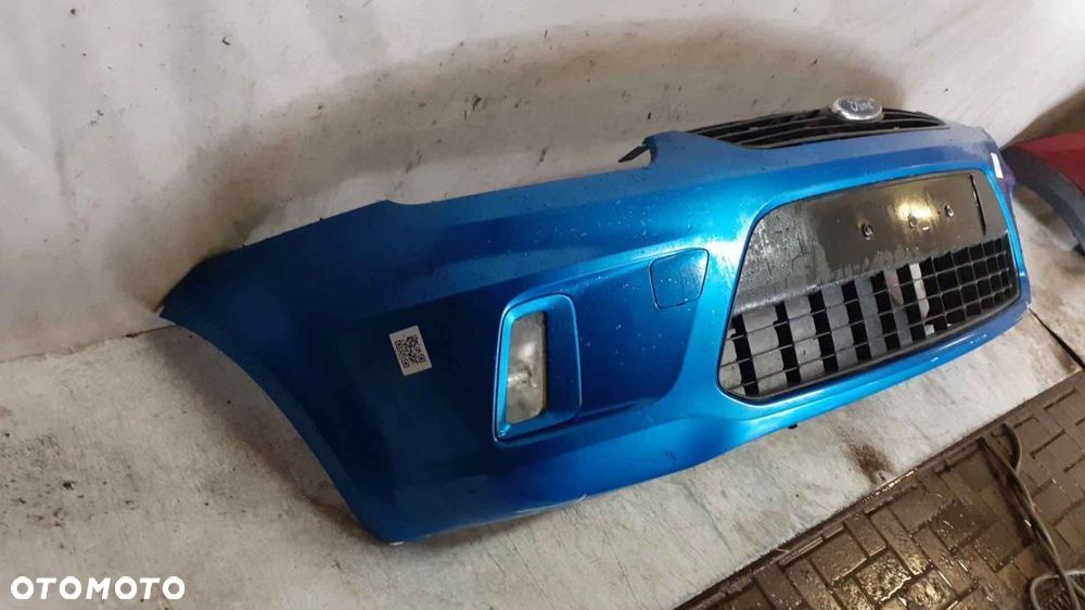 $ ZDERZAK PRZÓD PRZEDNI DO FORD C-MAX LIFT FL HALOGENY GRILL G3 BŁĘKITNY - 4