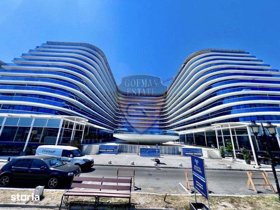 Bloc Nou 2024, White Titanic Mamaia, Ap 2C D, 2 Bai, Mobilat, La plaja — fotografia 1