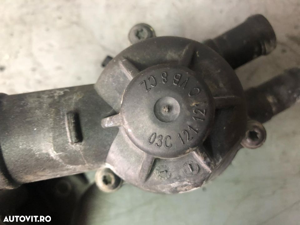 carcasa termostat  1.4 fsi vw polo 6r - 2