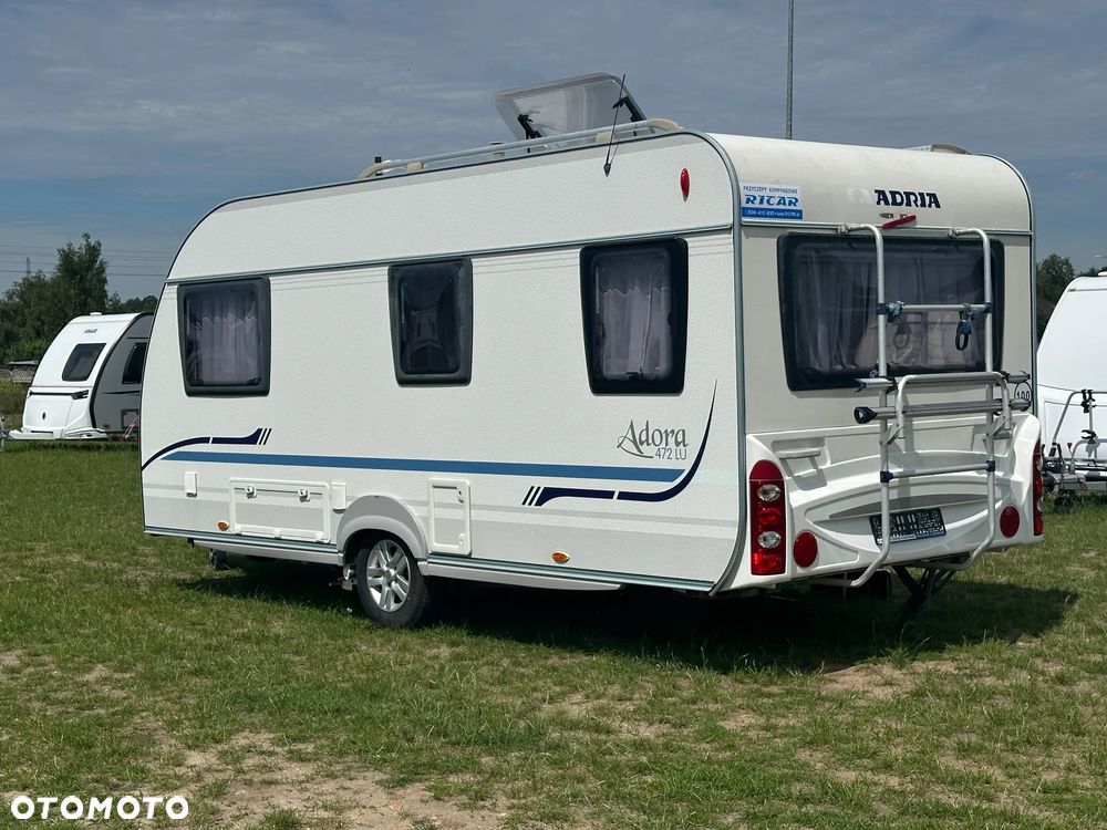 Adria ADORA 472 LU z napędem i markizą ze ścianami.  DMC 1300 - 3