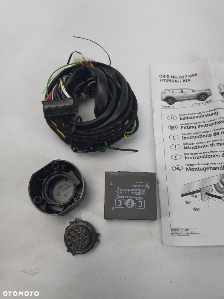 NOWY ORYGINAŁ INSTALACJA HAKA ORIS  WIĄZKA MODUŁ KIA SPORTAGE  027998 - 1