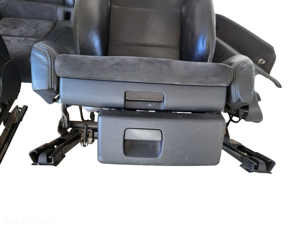 AUDI A6 C6 LIFT FOTELE PRZÓD KANAPA ALKANTARA BOCZKI PAMIEĆ ELEKTRYCZNE - 11