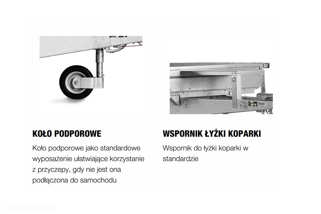 Brenderup MT-2600 2600kg 261x127 POD MINIKOPARKĘ BOBCAT PRZYCZEPA NOWA! - 6