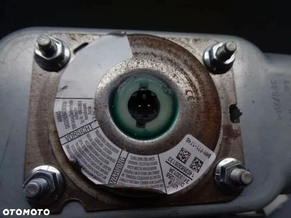 bmw f30 f31 poduszka pasażera konsoli airbag 34089354g - 3