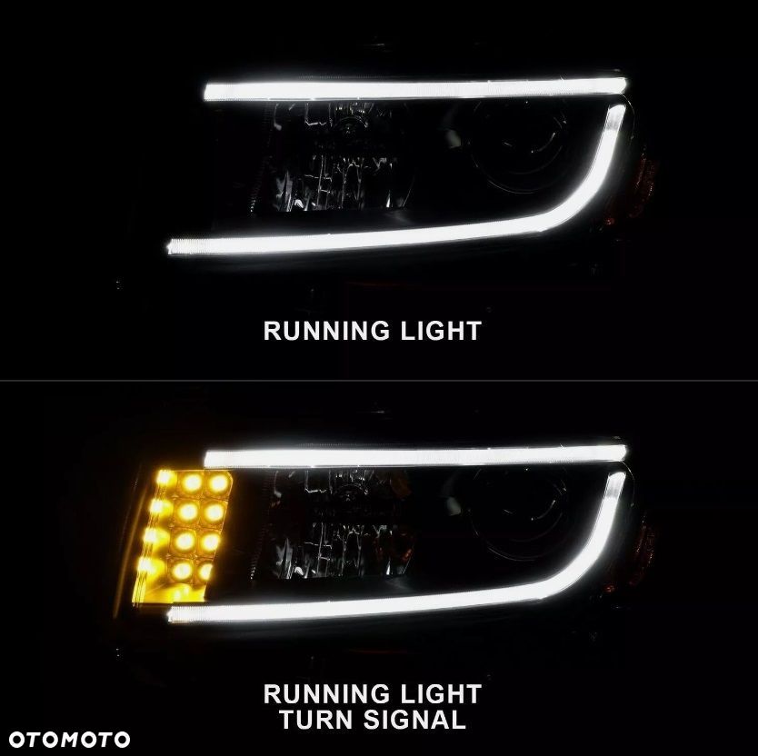 Reflektor Lampa Dayline LED Tube Neon Tuning Jeep Grand Cherokee WK2 Lift - 7