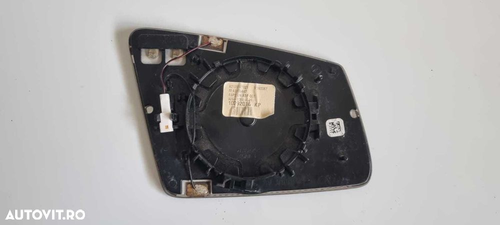 Sticla oglinda stanga heliomata Mercedes C CLS E S W204 W212 W218 W221 - 4